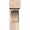 Ekena Millwork Imperial Block Smooth Bracket w/ Offset Brace, Douglas Fir, 7 1/2"W x 22"D x 22"H BKT0806X22X22IMP05SDF - alternate 4
